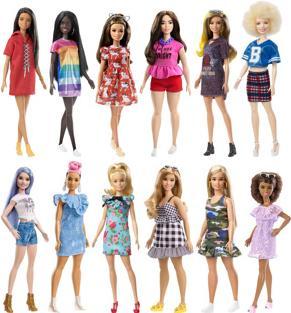Image du produit Barbie Poupée trisomique Fashionistas en robe à fleurs