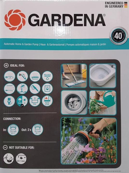Produktbild Gardena Hauswasserautomat (Hauswasserpumpe)