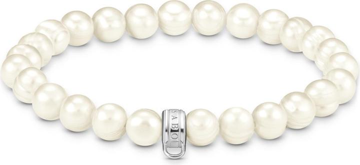 Produktbild Thomas Sabo Charm Armband Süsswasserzuchtperlen (17 cm, Silber 925, Perlen)