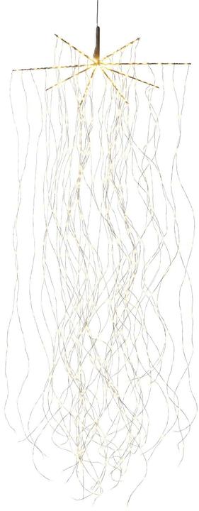 Produktbild STT LED Lichterkette Angel Hair Waterfall 1.5 m, Schwarz
