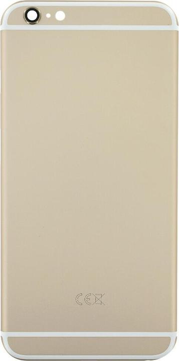 Produktbild OEM Ersatz iPhone 6 Plus Rückseite Gold, ohne Logo (Apple iPhone 6 Plus)