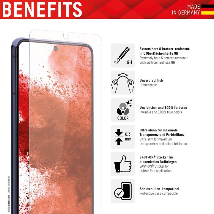 Immagine prodotto Displex Smart Glass, Displayschutzfolie (1 Pezzo/i, Samsung Galaxy A33 5G)