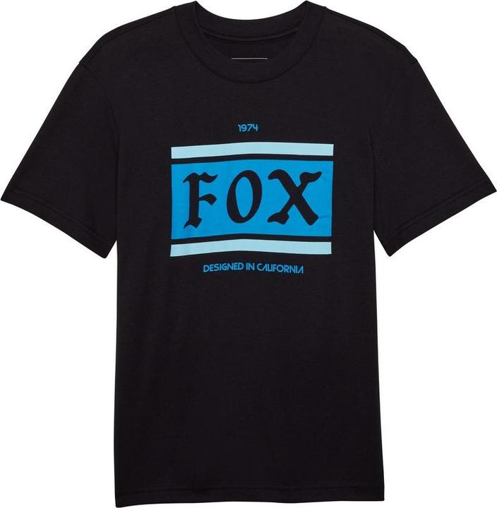 Fox Tee 24 W Heritage Ss Blk (S)