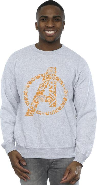 Image du produit - Sweat AVENGERS HALLOWEEN LOGO - Homme (XL)