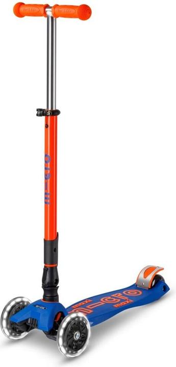 Image du produit Micro Scooter Maxi Deluxe Foldable Neon LED Blaze Orange