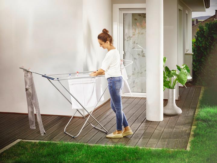 Image du produit Leifheit Séchoir sur pied Classic Siena 180 Easy Aluminium (18 m)