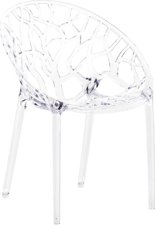 CLP Sedia impilabile CRYSTAL, trasparente
