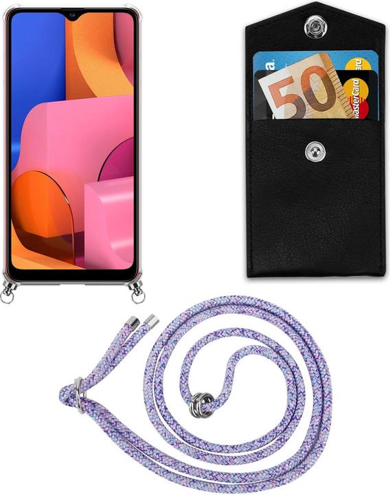 Produktbild Cadorabo TPU Handy Kette SILBER Cover