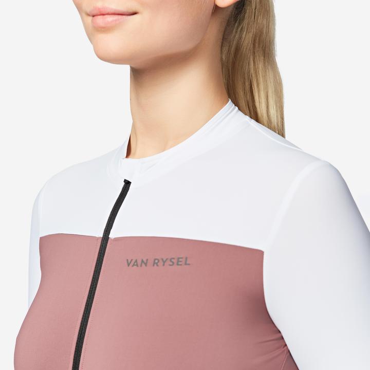 Produktbild Van rysel Women's fitted short-sleeved EDR 2 road bike jersey - pink (XS)