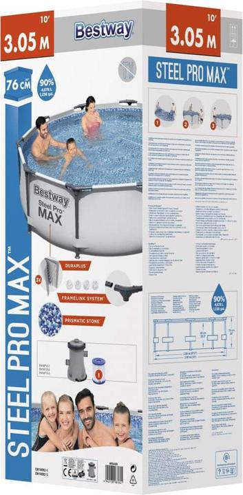 Immagine prodotto Bestway Acciaio Pro Max (Ø 305 x 76 cm)