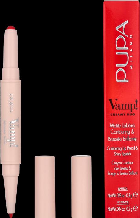 Actual product image Pupa Milano Pupa Vamp! Creamy Duo Orange Red 11 (011 Orange Red)