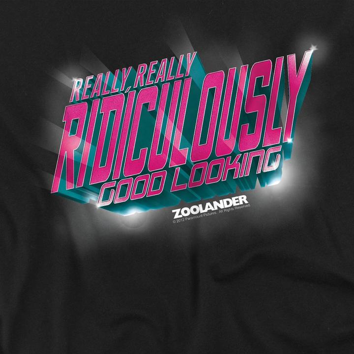 Produktbild Zoolander Ridiculously Good Looking TShirt (XXL)