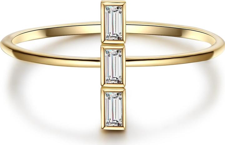 Immagine prodotto Glanzstücke München Donna Argento Cubico Zirconia Oro Giallo - 23588 (48, 925 Argento)