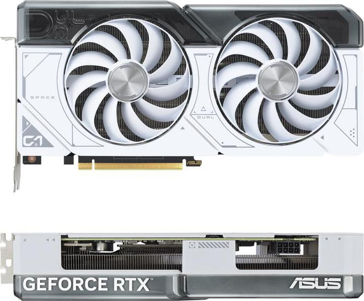 Produktbild ASUS Dual GeForce RTX 4070 White OC Edition (12 GB)