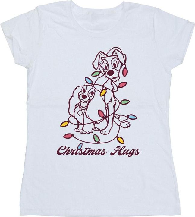 Produktbild Disney Lady And The Trump Christmas Hugs TShirt (XL)
