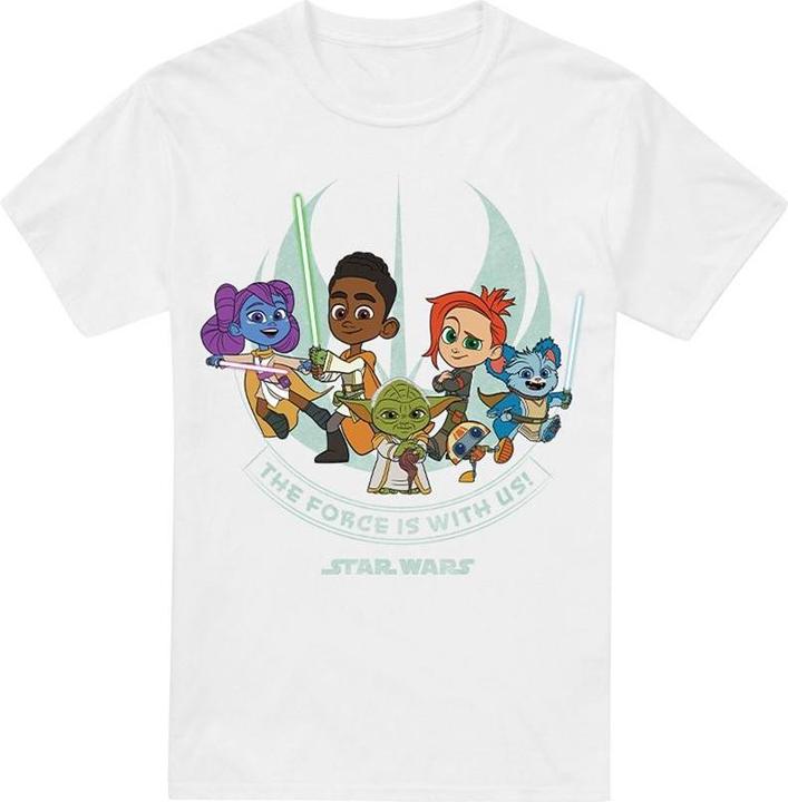 Produktbild Star Wars Young Jedi Adventure The Force Is With Us TShirt (M)
