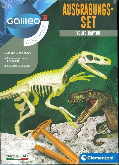 Immagine prodotto Clementoni Set di scavi Velociraptor
