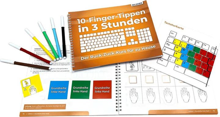 Produktbild 10 Finger Tippen in 3 Stunden (Deutsch, Anja Schmid, 2019)