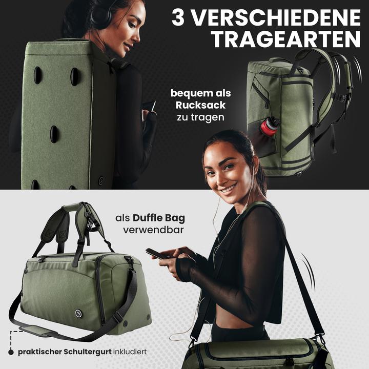 Image du produit BeMaxx Sport-Trainingstasche, 40L, Grün