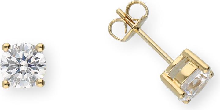 Actual product image Carat Solitaire (Brass Plaqué Or)