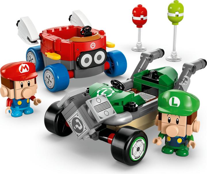 Image du produit LEGO Mario Kart - Baby Mario vs Baby Luigi (72034, LEGO Super Mario)