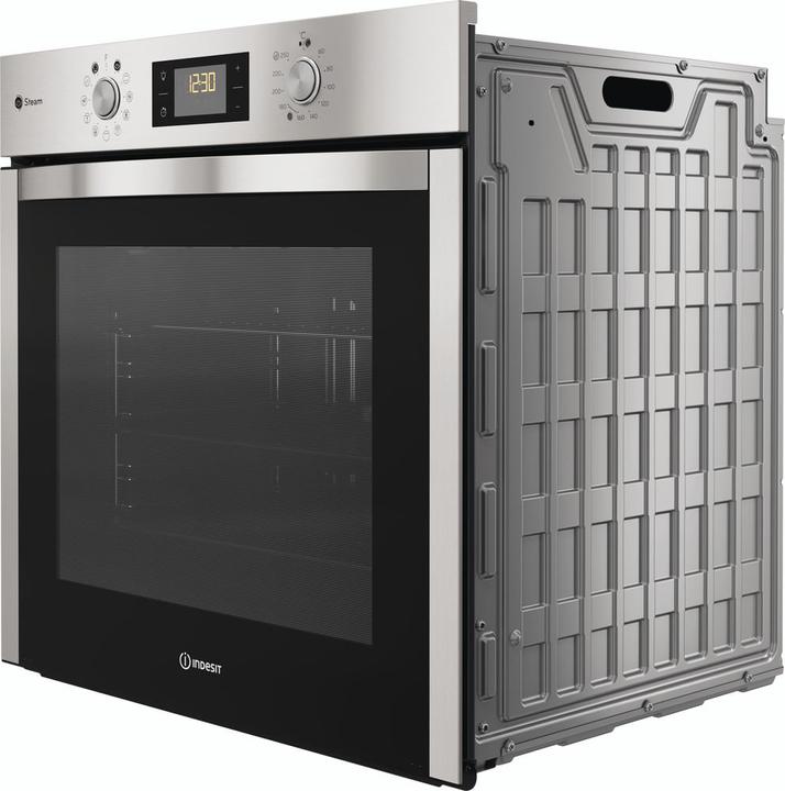 Actual product image Indesit IFWS 5844 JH IX 71 L A+ Stainless steel