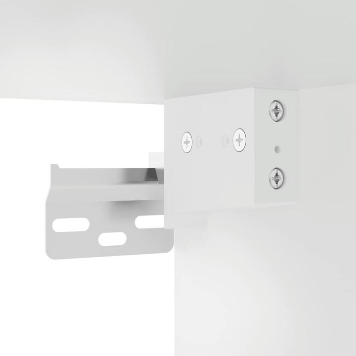 Immagine prodotto VidaXL Pensile da cucina con anta in vetro Kalmar marrone effetto rovere (60 x 31 x 60 cm)