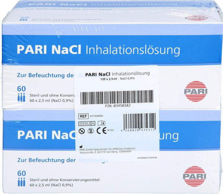 Image du produit PARI NaCl Inhalationslösung