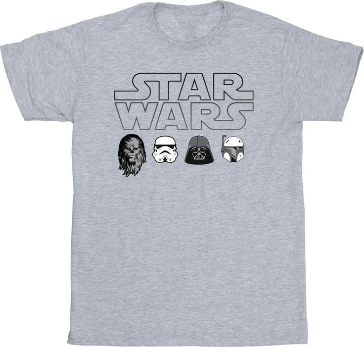 Produktbild Star Wars Character Heads TShirt (M)