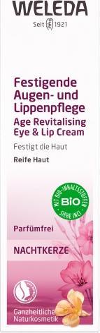 Produktbild Weleda Nachtkerze Festigende Augen- Und Lippenpflege (Crème, 10 ml, Nacht)