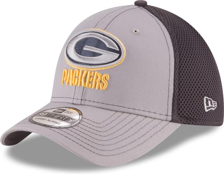 Produktbild New Era 39Thirty Stretch Mesh Cap - Green Bay Packers - L/XL (L)