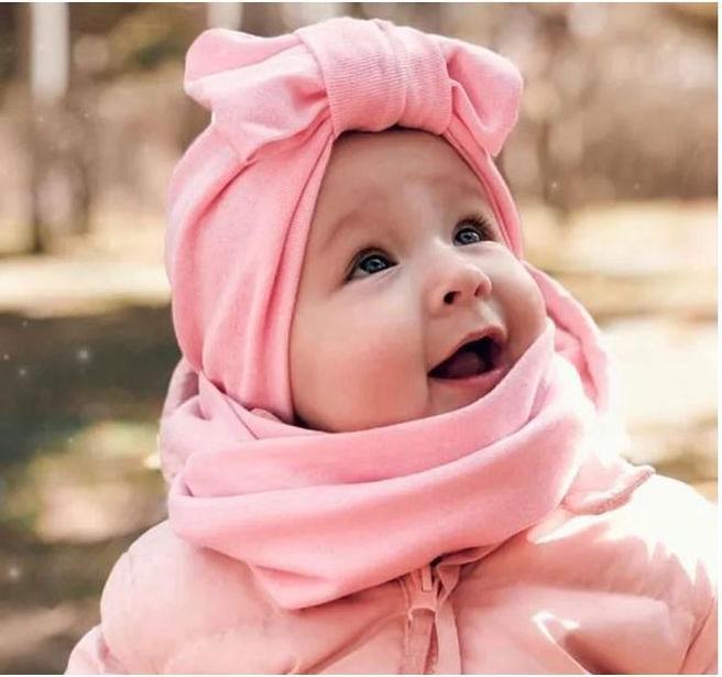 Image du produit MU Style Balleen Series Bonnet Turban pour enfants (Taille unique)
