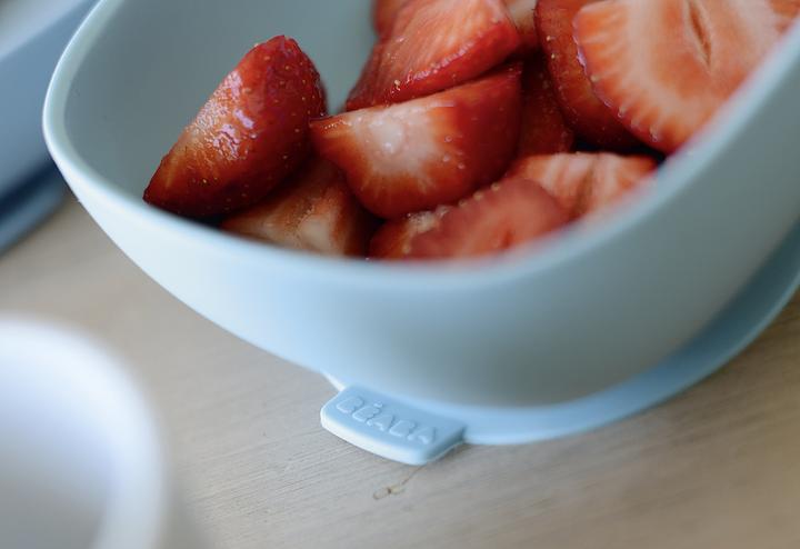 Actual product image Beaba Silicone eating set