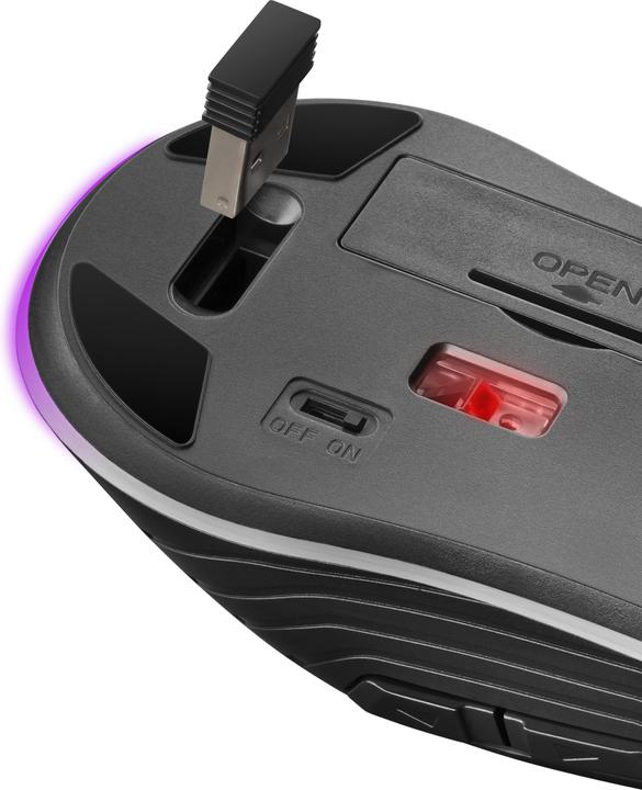 Immagine prodotto Mars Gaming MMW2 Mouse wireless per giochi con pulsanti aggiuntivi (Senza fili)