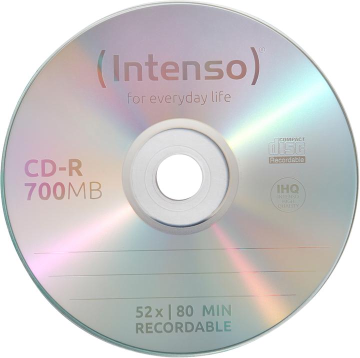 Immagine prodotto Intenso CD-R 700MB/80min (50 x)