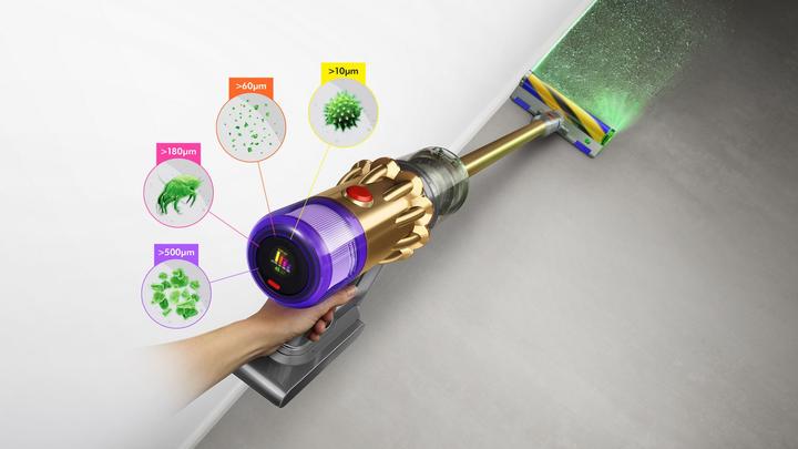 Produktbild Dyson V12 Detect Slim Absolute beutelloser Akku-Handstaubsauger mit 2 Jahren Garantie
