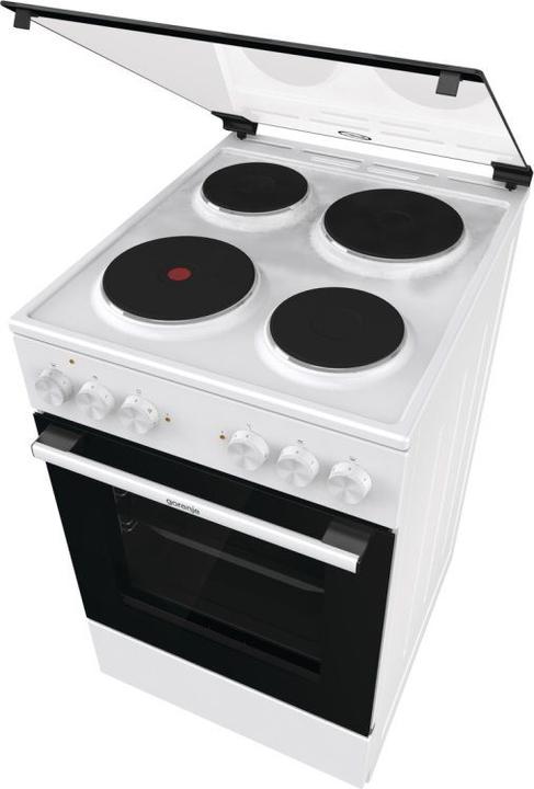 Actual product image Gorenje GE5 A22 WH ws Free-standing cooker A 50cm 4 hotplates 70L 6heating modes