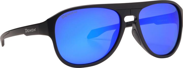 matt black blue blue mirror