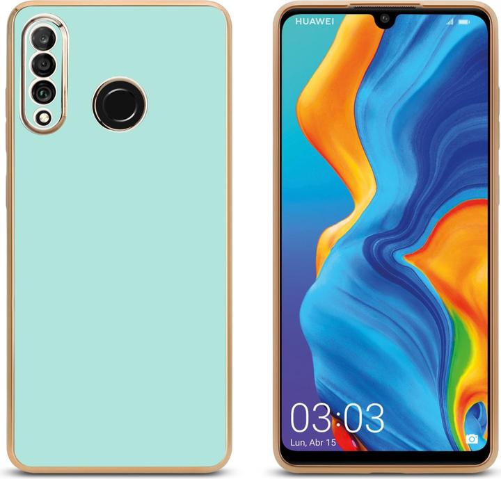 Image du produit Cadorabo Housse pour Huawei P30 LITE en TPU avec protection pour appareil photo LM130 Style (Huawei P30 Lite)