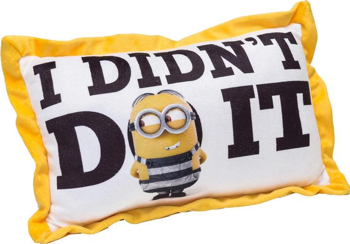 Immagine prodotto Minions Cuscino Rettangolare In Peluche I Didn'T Do It 44x26 cm