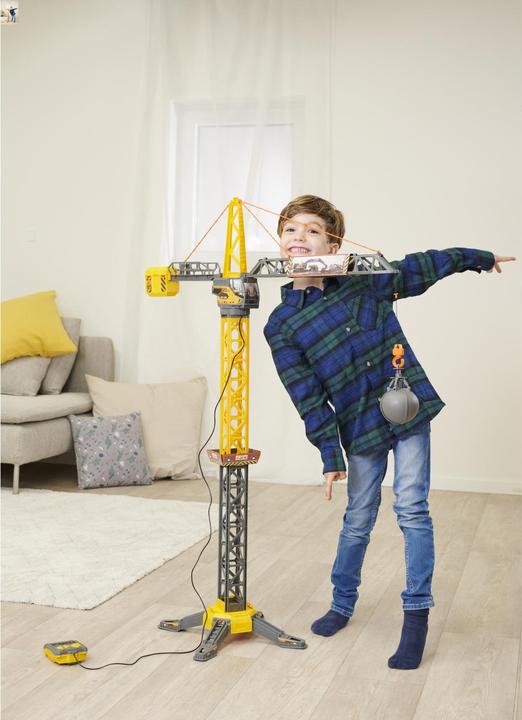 Actual product image Dickie Toy crane with 360° rotation