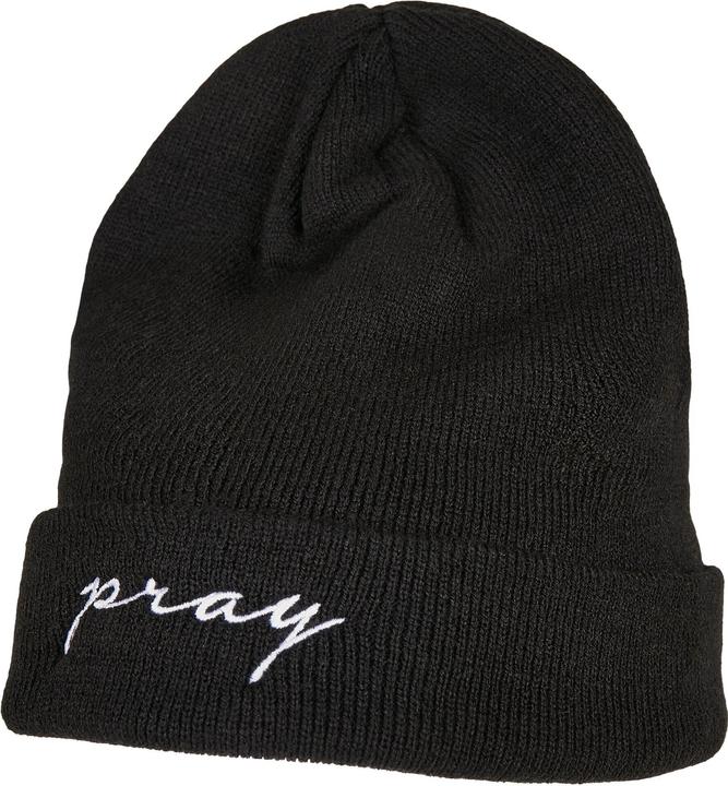 Produktbild Mister Tee Pray Embroidery Beanie (One Size)