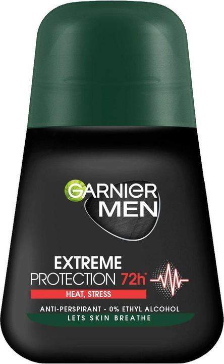 Garnier Men Mineral Extreme Protection Heat. Stress Deodorant Roll-On 72H (Roll-on, 50 ml)