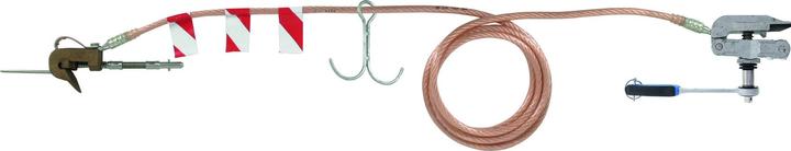 Produktbild Dehn EKV R H 50 12000 EuK-Vorrichtung 50 qmm L 12 m m. Haken m. Schienenklemme A