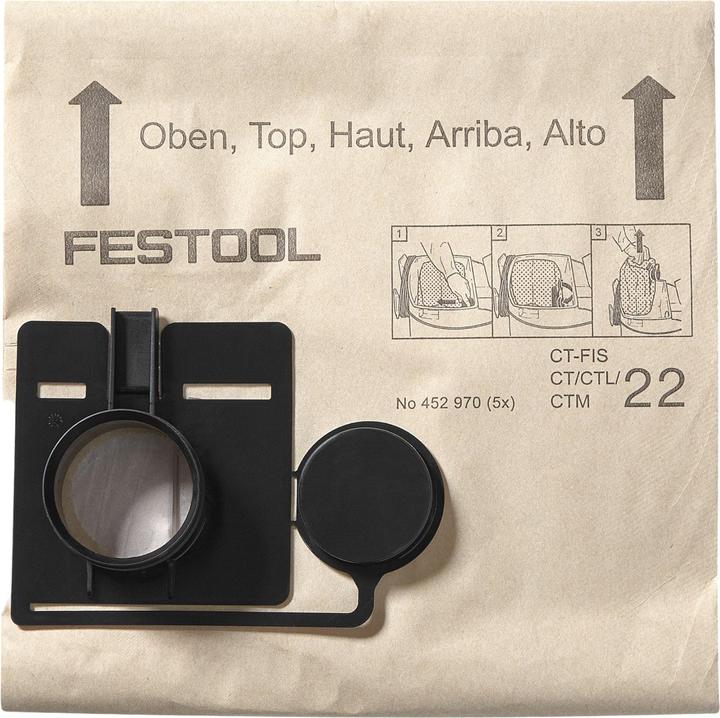 Immagine prodotto Festool Sacchetto filtro FIS-CT 44/5