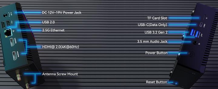Produktbild Minix Neo Z150-0dB (Intel N150, 16 GB, 512 GB)