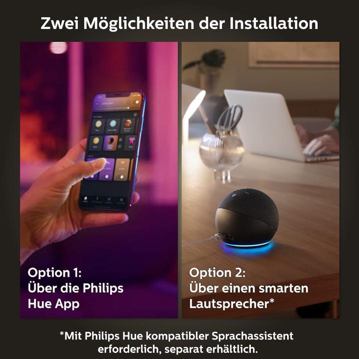 Actual product image Philips Hue White & Color Ambiance BT (E27, 11 W, 1100 lm, 1 x, F)