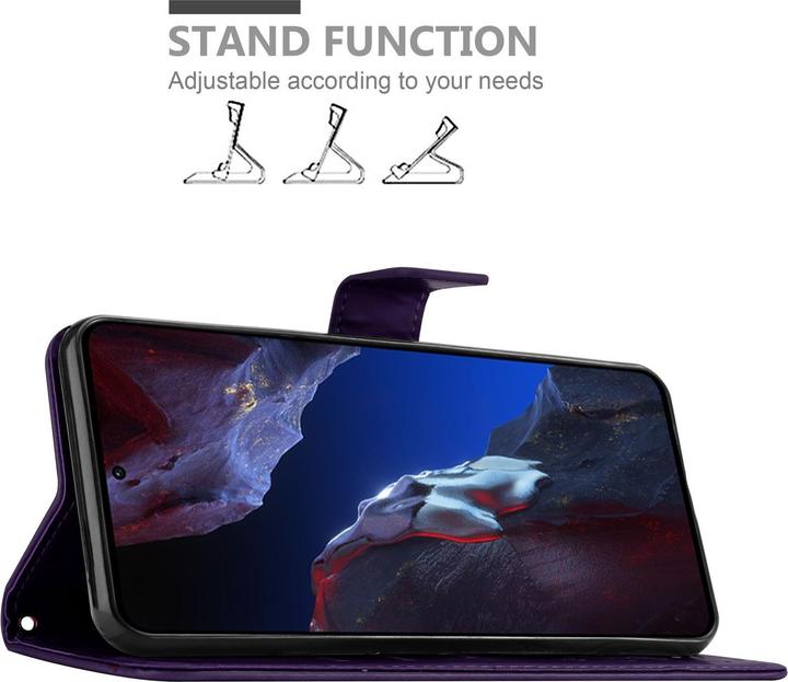 Image du produit Cadorabo Coque pour Xiaomi Poco F5 Pro pour Fleur Book (Xiaomi Poco F5 Pro)