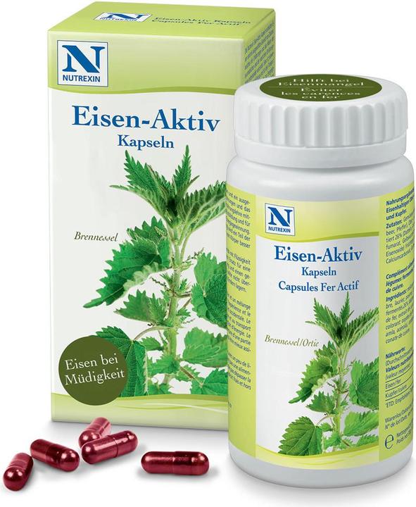 Produktbild Nutrexin Eisen Aktiv (240 Stück, Kapseln, 172 g)