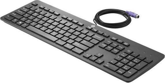 HP Tastiera sottile Ps/2 (Uk) (Ing. Int., Cablato)